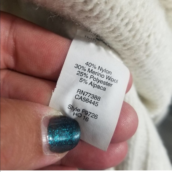 Madewell Cream White  Fringe Cottage Core  Sweater - Picture 10 of 10